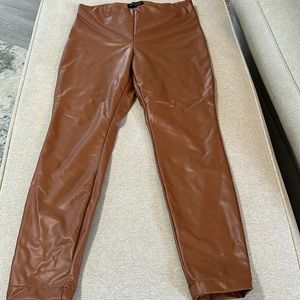 Banana Republic, Faux Leather Leggings, size Medium